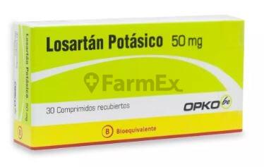Losartan Potasico 50 mg x 30 comp OPKO